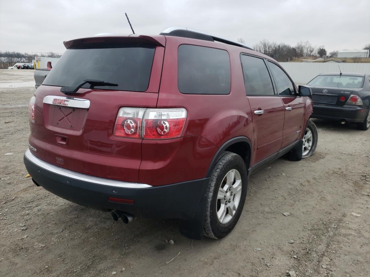 Photo 4 from auction – 2008 GMC ACADIA SLE with VIN 1GKER13718J276966