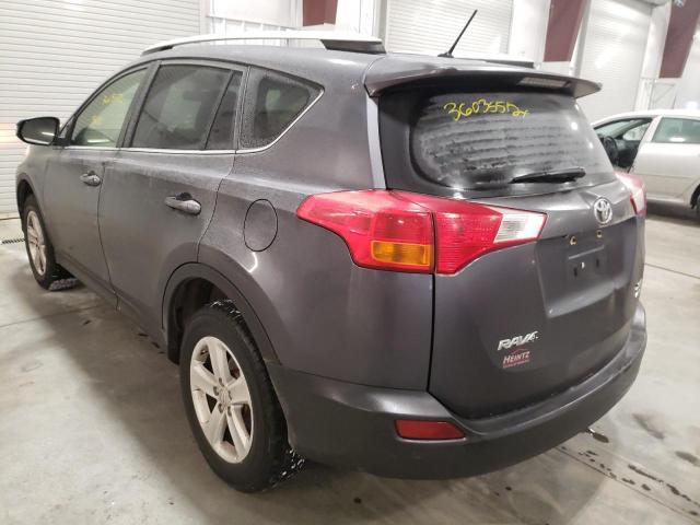 Photo 3 from auction – 2013 TOYOTA RAV4 XLE with VIN JTMRFREV3DD027058