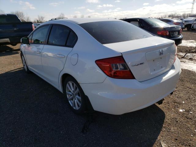 Photo 3 from auction – 2012 HONDA CIVIC LX with VIN 2HGFB2F59CH003919