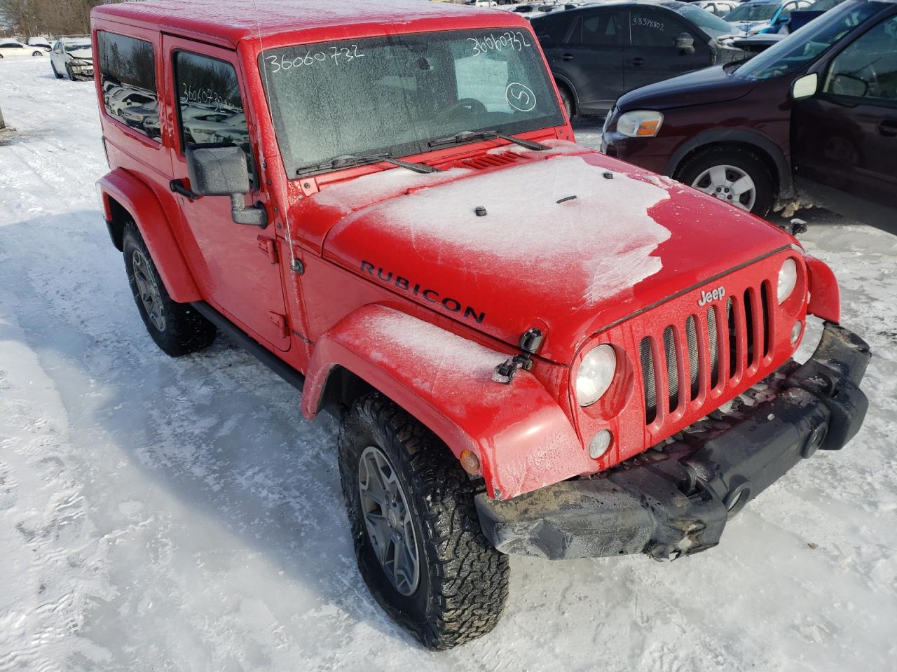 Photo 9 from auction – 2016 JEEP WRANGLER R with VIN 1C4BJWCG0GL178632
