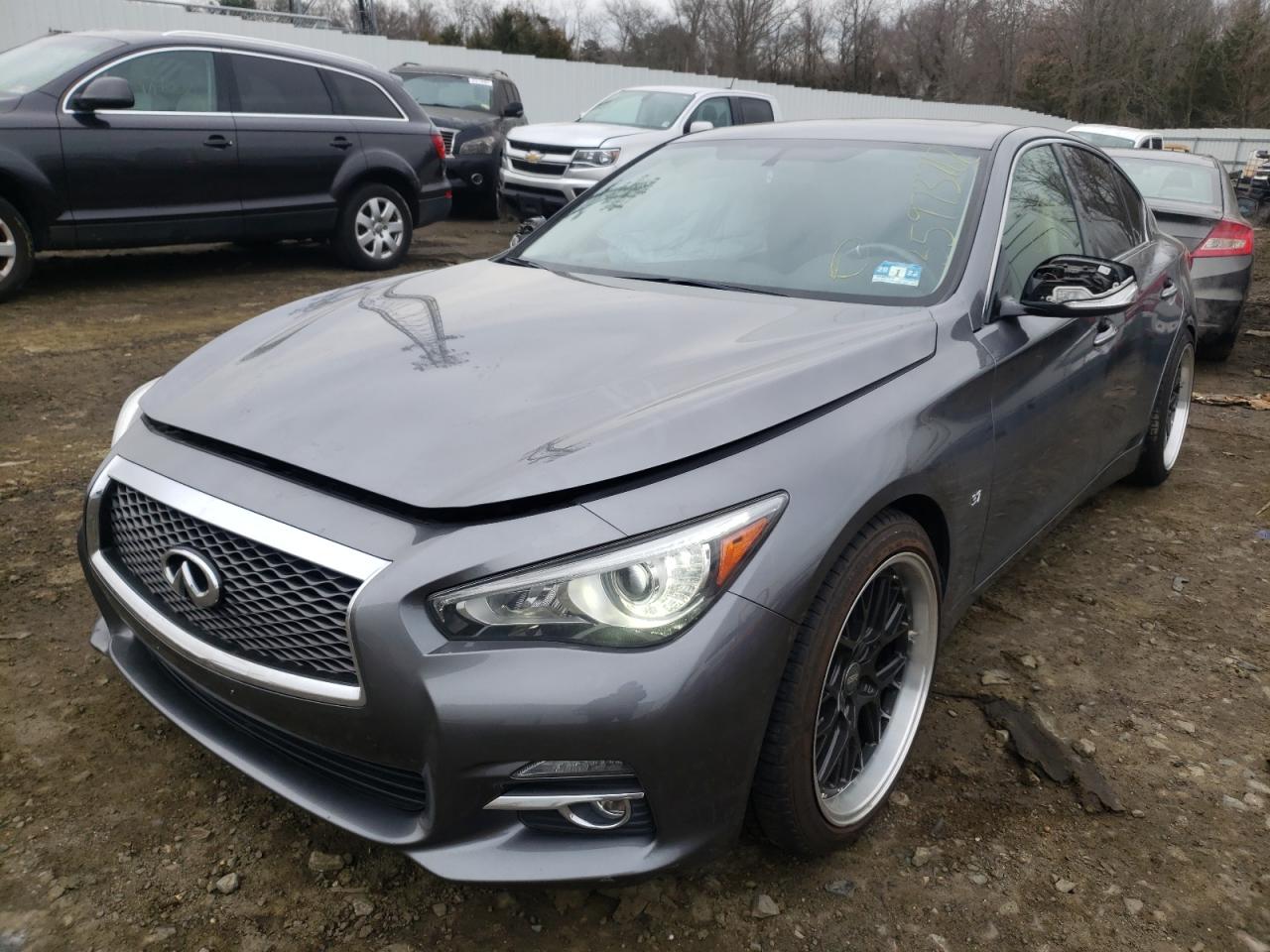 Photo 2 from auction – 2015 INFINITI Q50 BASE with VIN JN1BV7AR6FM420480
