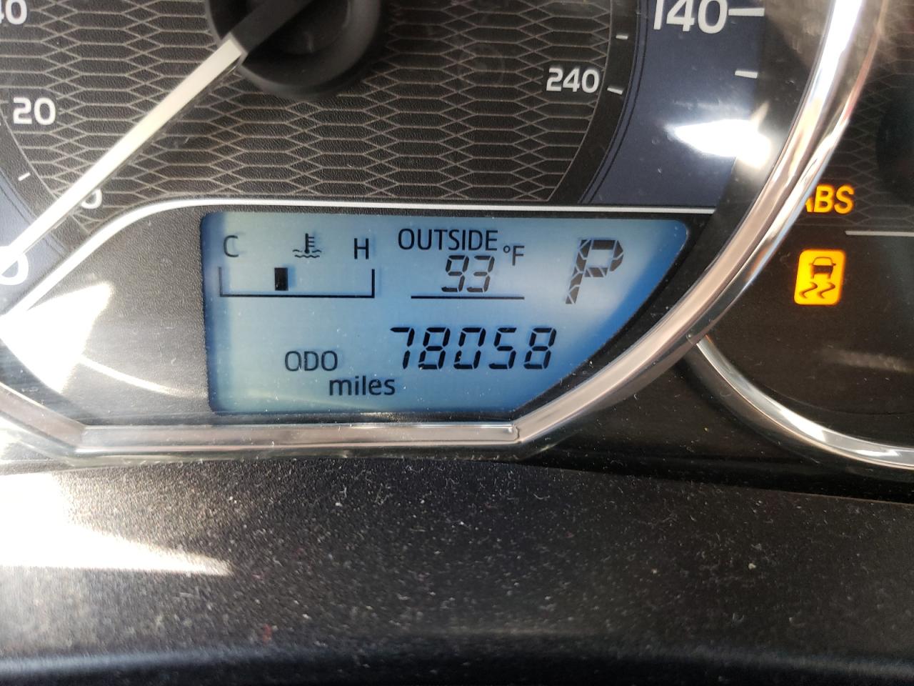 Photo 8 from auction – 2016 TOYOTA COROLLA with VIN 2T1BURHE1FC334764