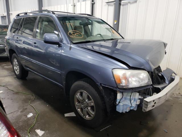TOYOTA HIGHLANDER 2007 with VIN JTEEP21AX70207702 - Photo from auction