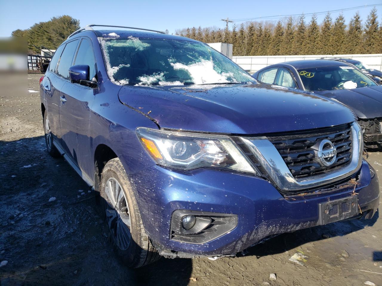 NISSAN PATHFINDER 2017 with VIN 5N1DR2MM7HC618518 - Photo from auction