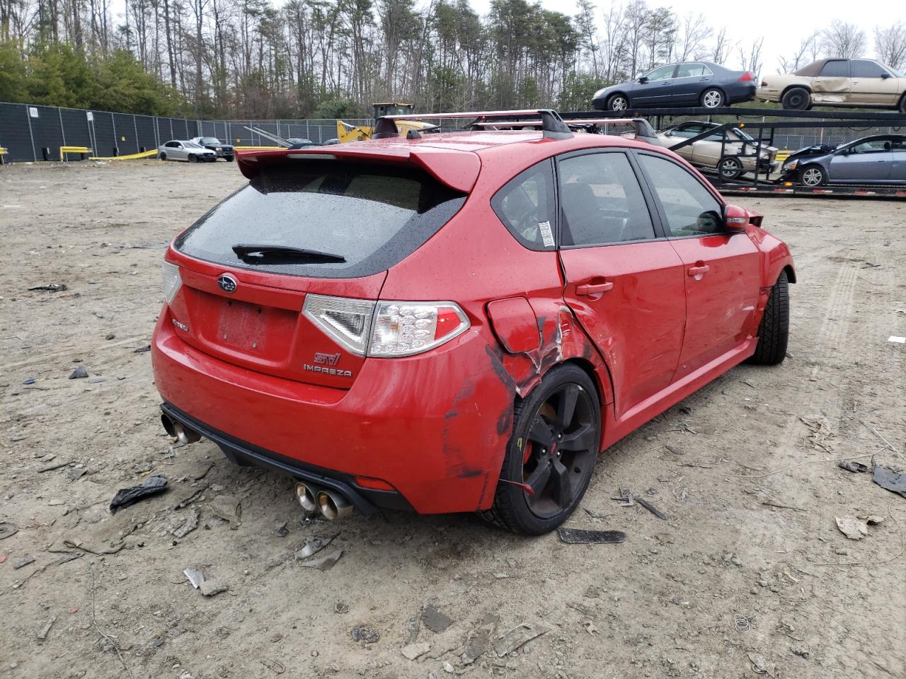 Photo 4 from auction – 2008 SUBARU IMPREZA WR with VIN JF1GR89658L822755