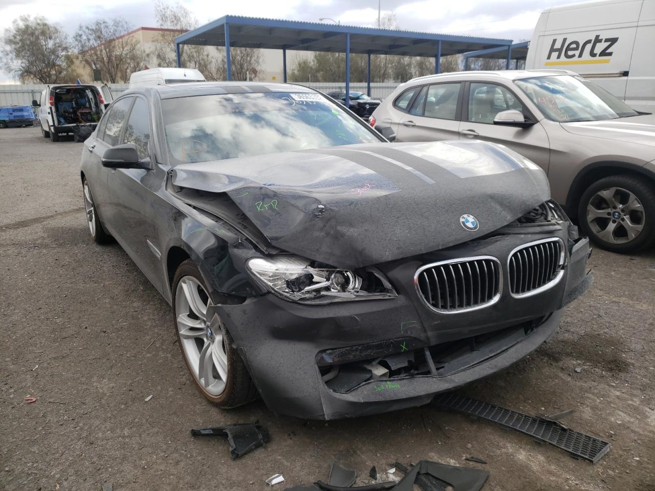 BMW 750 LI 2014 with VIN WBAYE8C58ED135654 - Photo from auction