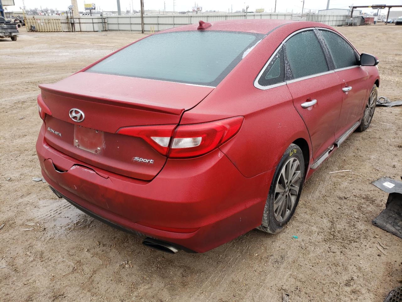 Photo 4 from auction – 2017 HYUNDAI SONATA SPO with VIN 5NPE34AF2HH447290