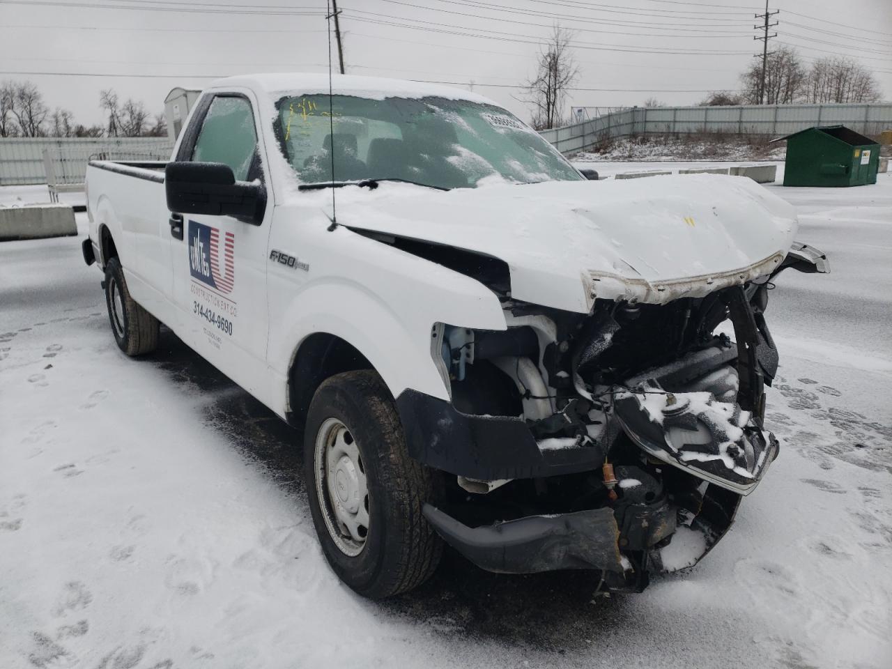 FORD F150 2014 with VIN 1FTMF1CM8EKG48069 - Photo from auction