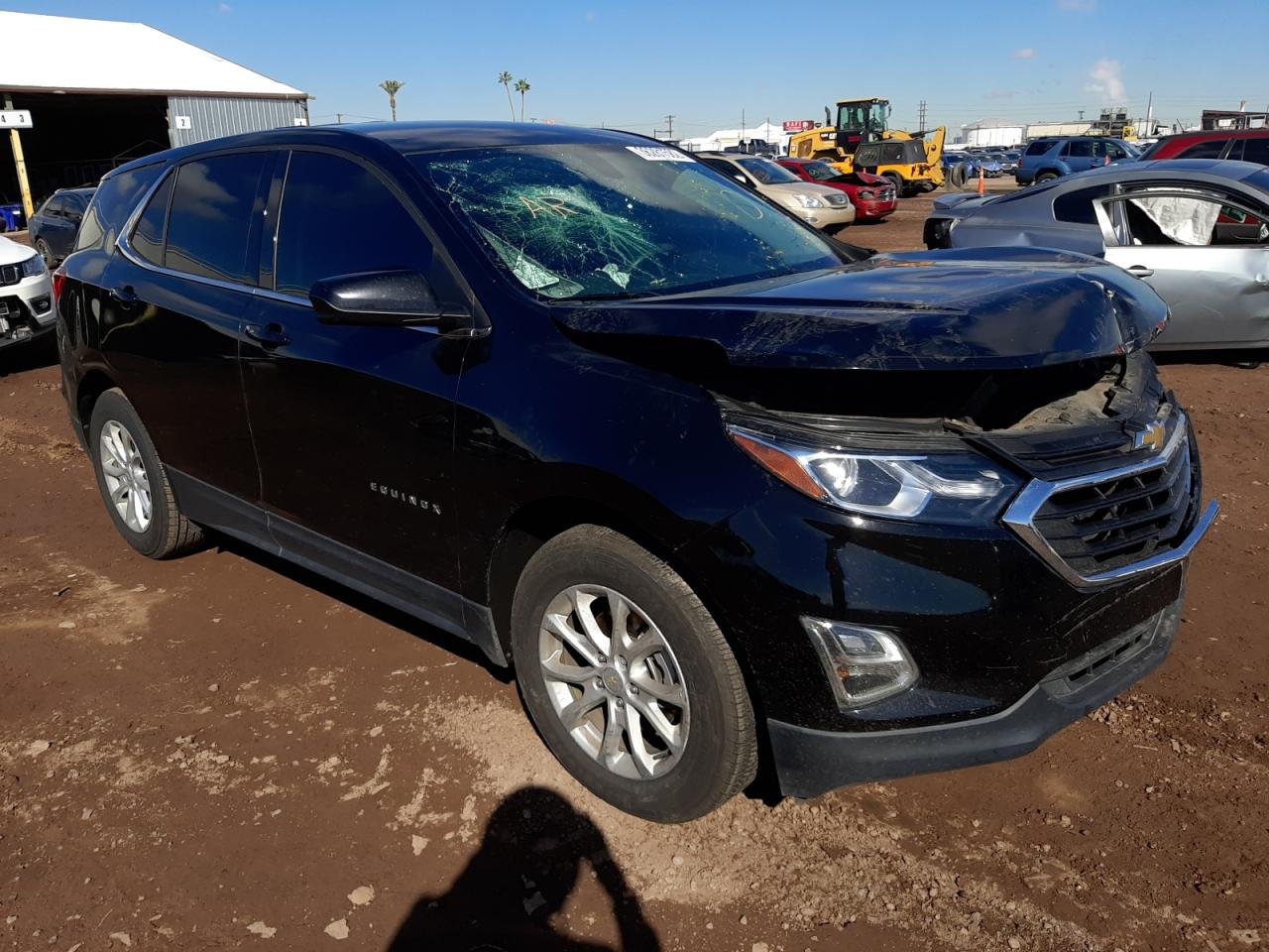 CHEVROLET EQUINOX LT 2018 with VIN 2GNAXJEVXJ6231403 - Photo from auction