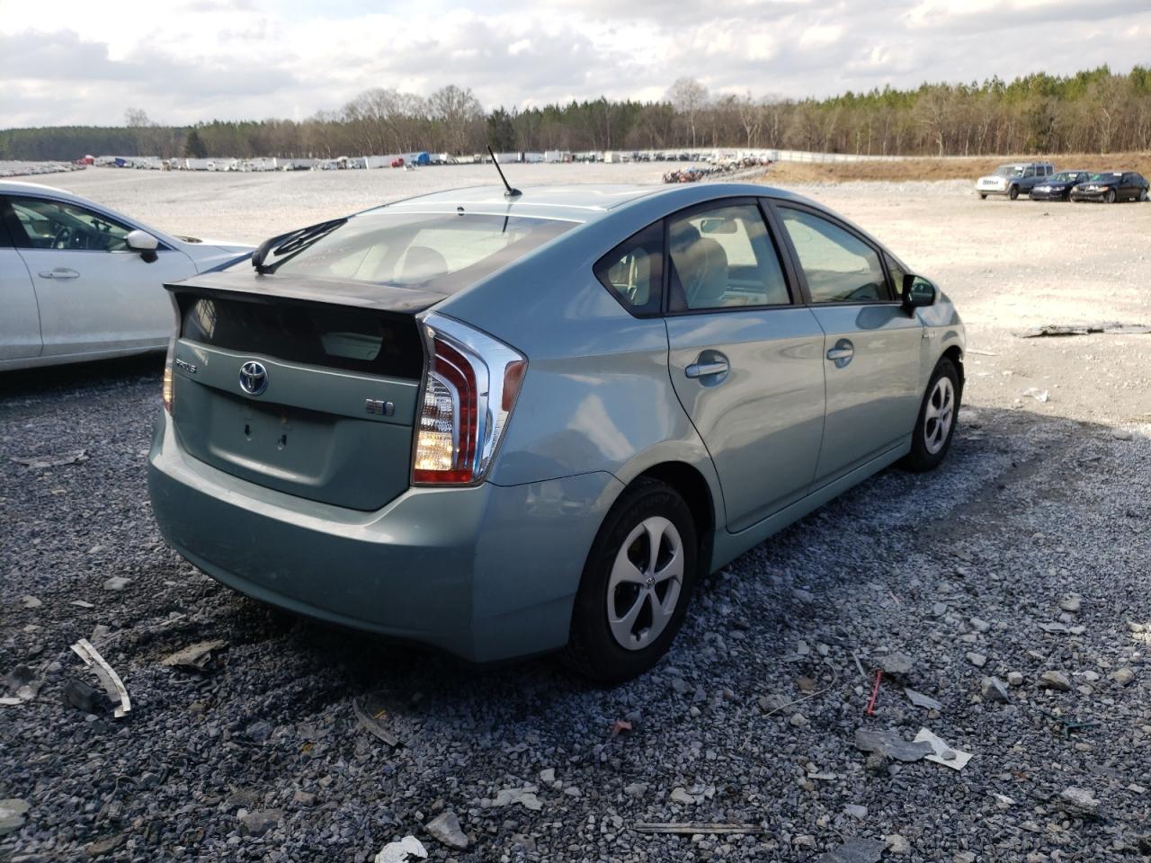 Photo 4 from auction – 2014 TOYOTA PRIUS with VIN JTDKN3DU4E1822570