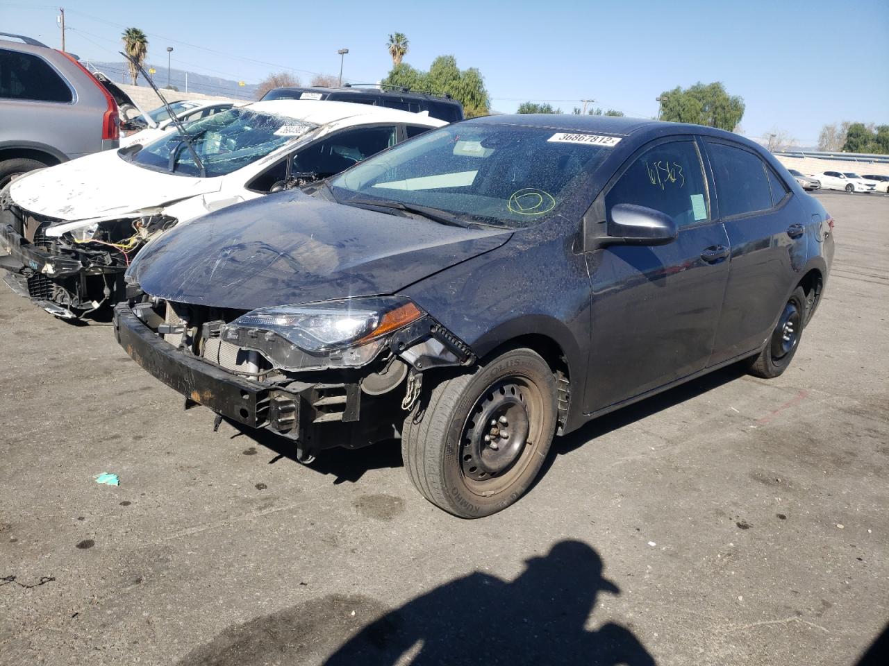 Photo 2 from auction – 2018 TOYOTA COROLLA L with VIN 2T1BURHE7JC025261