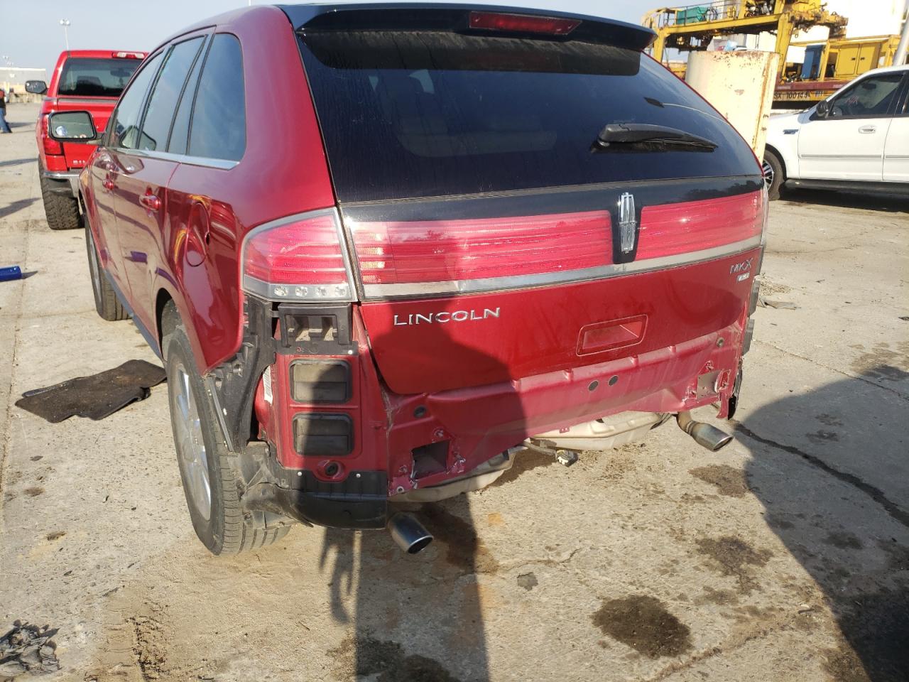 Photo 9 from auction – 2007 LINCOLN MKX with VIN 2LMDU88C97BJ12470