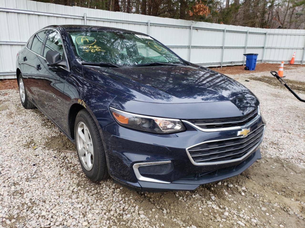 CHEVROLET MALIBU LS 2016 with VIN 1G1ZB5STXGF342061 - Photo from auction