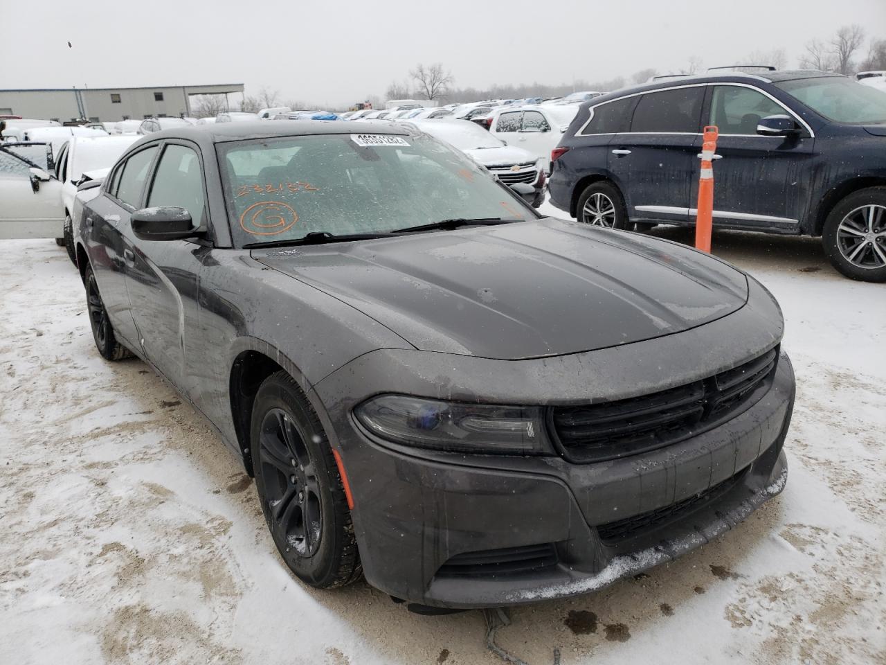 DODGE CHARGER SX 2018 with VIN 2C3CDXBG5JH232132 - Photo from auction