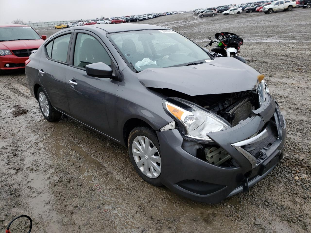 NISSAN VERSA S 2019 with VIN 3N1CN7AP0KL849024 - Photo from auction