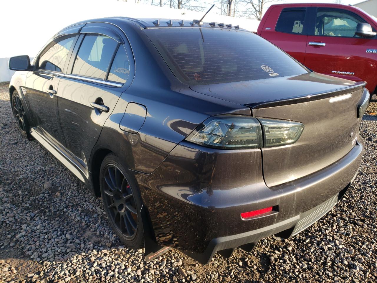 Photo 3 from auction – 2011 MITSUBISHI LANCER EVO with VIN JA32W5FV8BU045382