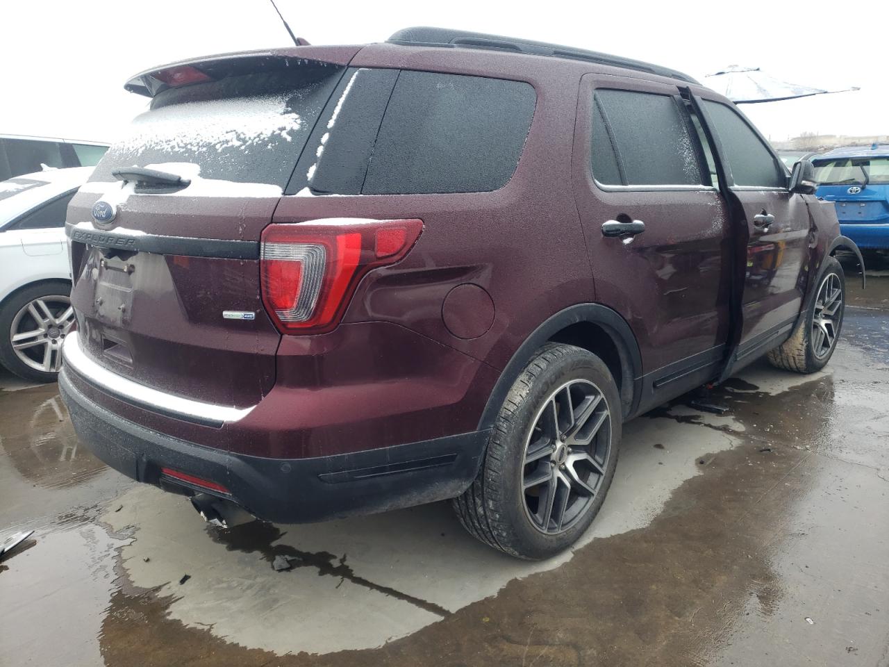 Photo 4 from auction – 2018 FORD EXPLORER S with VIN 1FM5K8GTXJGB64648