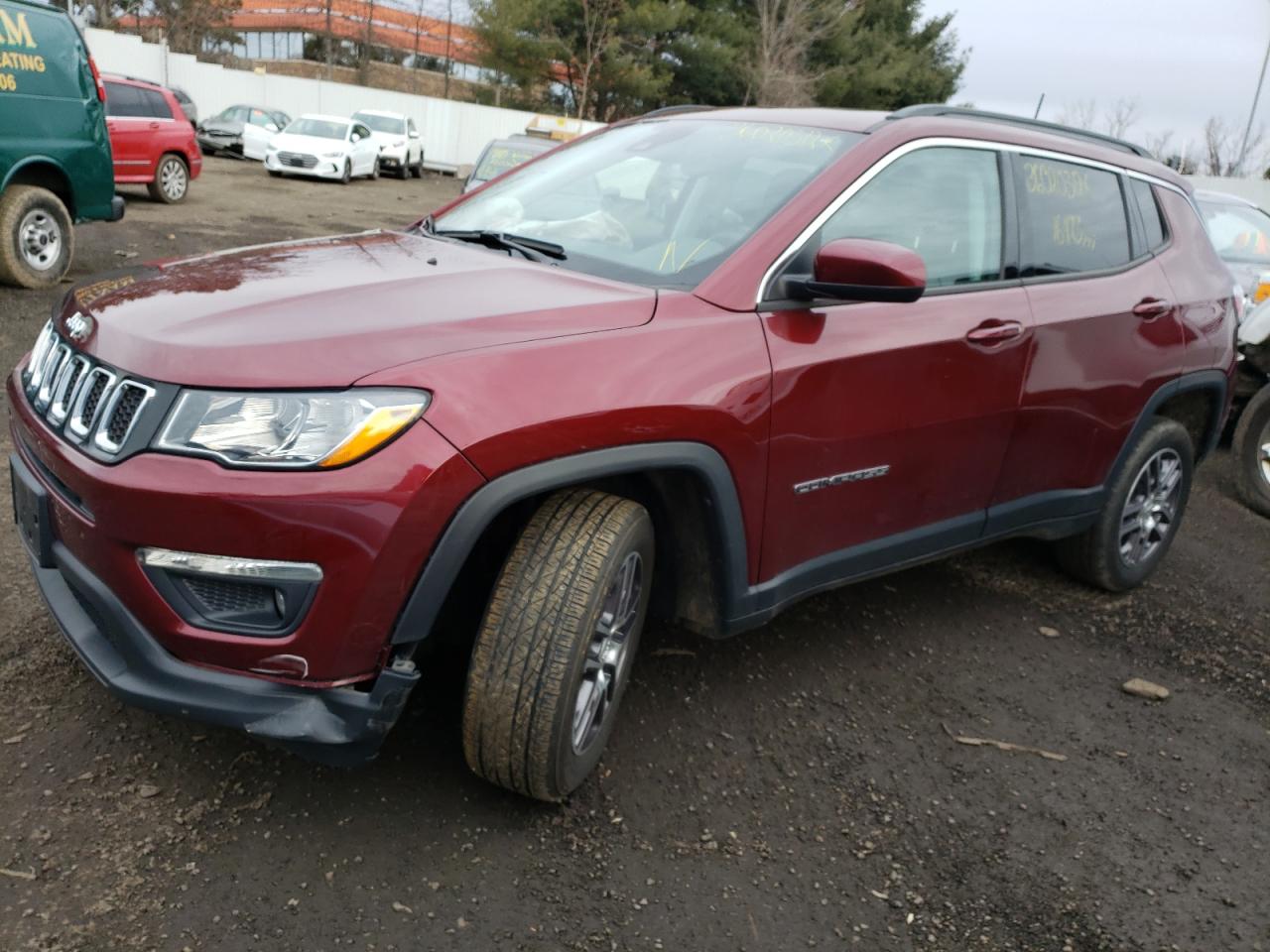 Photo 2 from auction – 2020 JEEP COMPASS LA with VIN 3C4NJDBB2LT234530