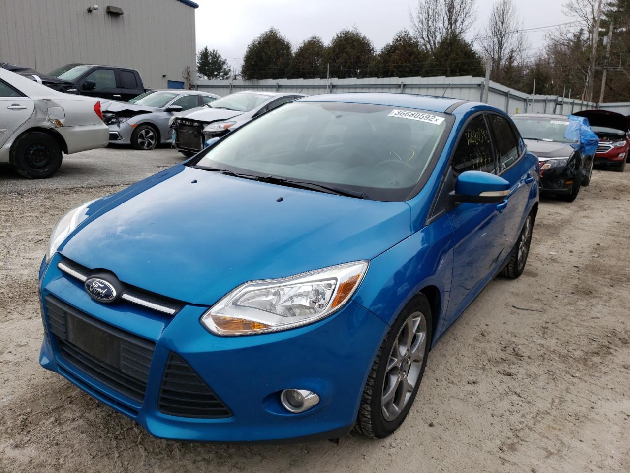 Photo 2 from auction – 2013 FORD FOCUS SE with VIN 1FADP3F25DL116117