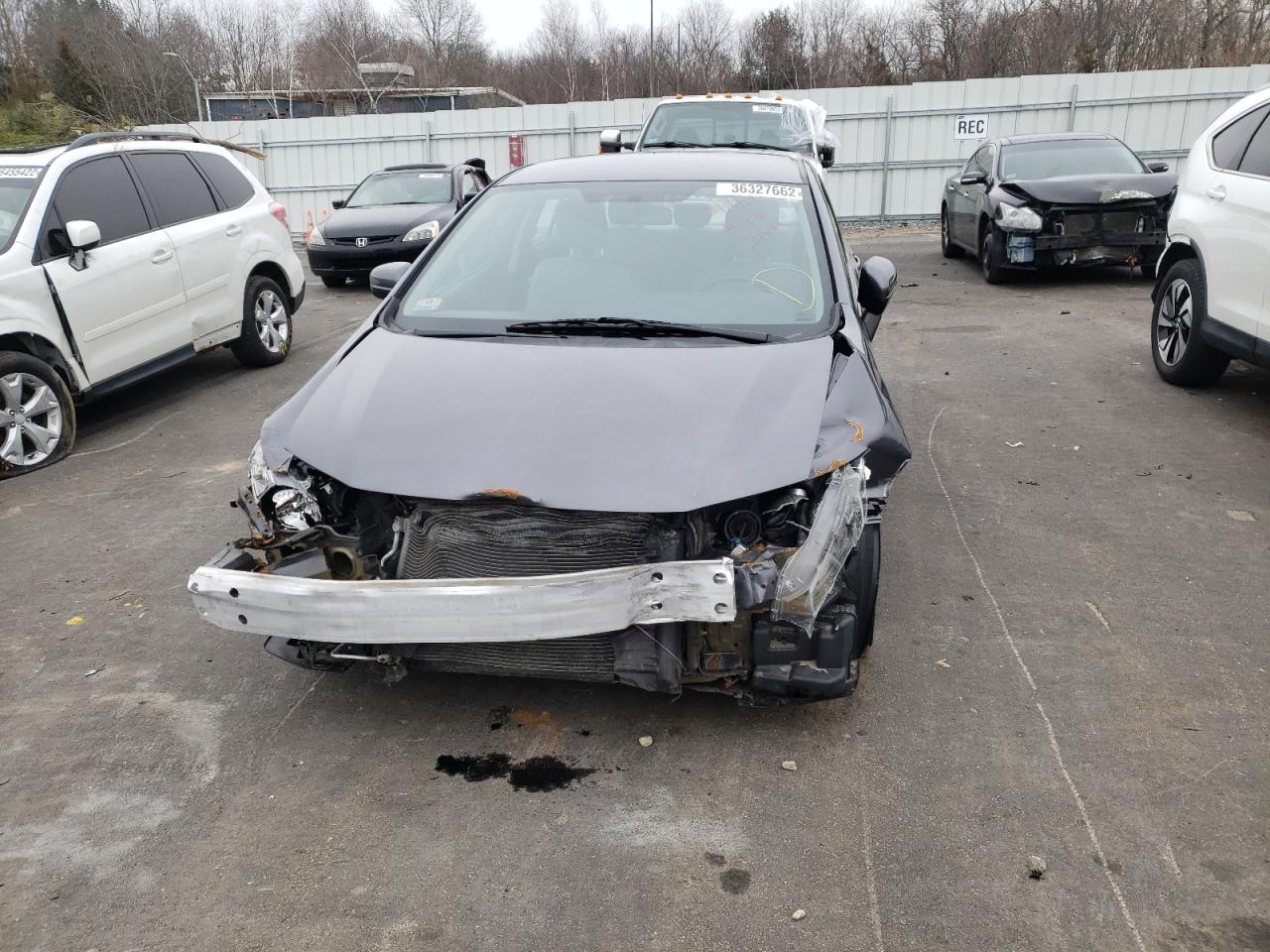 Photo 9 from auction – 2014 HONDA CIVIC LX with VIN 2HGFB2F55EH548986