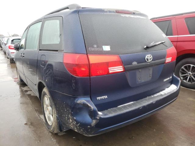Photo 3 from auction – 2004 TOYOTA SIENNA CE with VIN 5TDZA23C64S101326