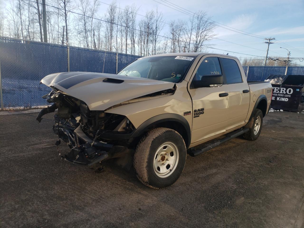 Photo 2 from auction – 2019 RAM 1500 CLASS with VIN 1C6RR7LT0KS719825