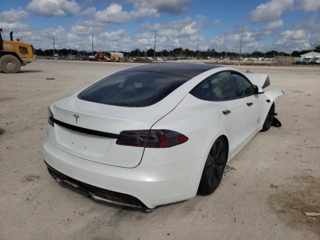 Photo 4 from auction – 2021 TESLA MODEL S with VIN 5YJSA1E54MF453674