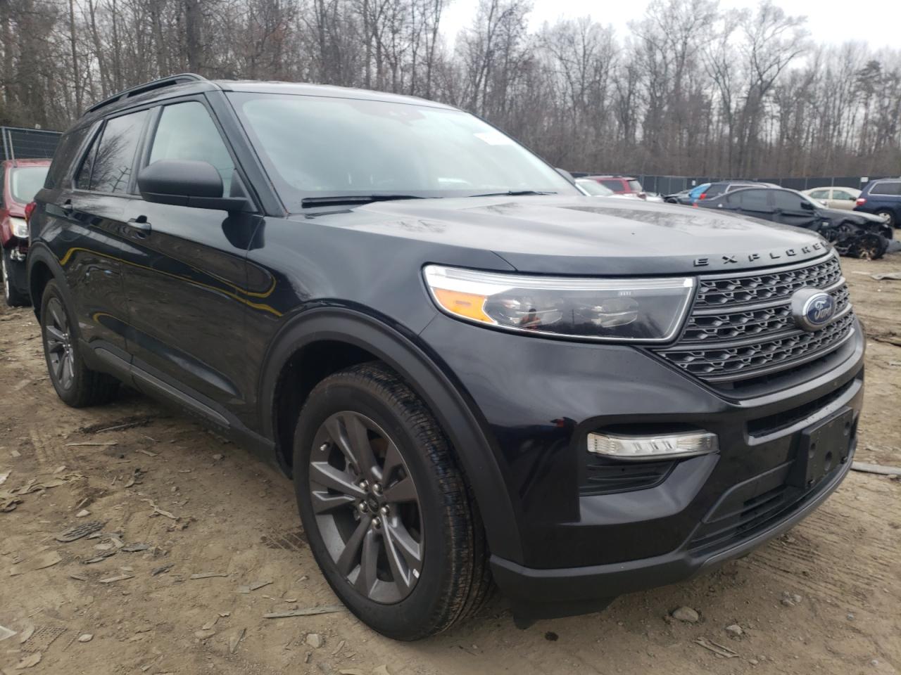 FORD EXPLORER X 2021 with VIN 1FMSK8DH3MGA02657 - Photo from auction
