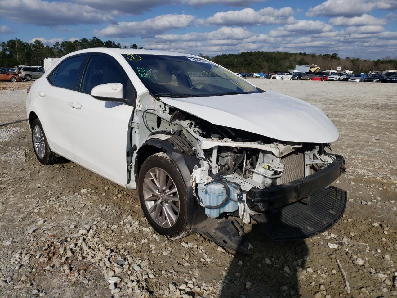 TOYOTA COROLLA L 2015 with VIN 2T1BURHE3FC473102 - Photo from auction