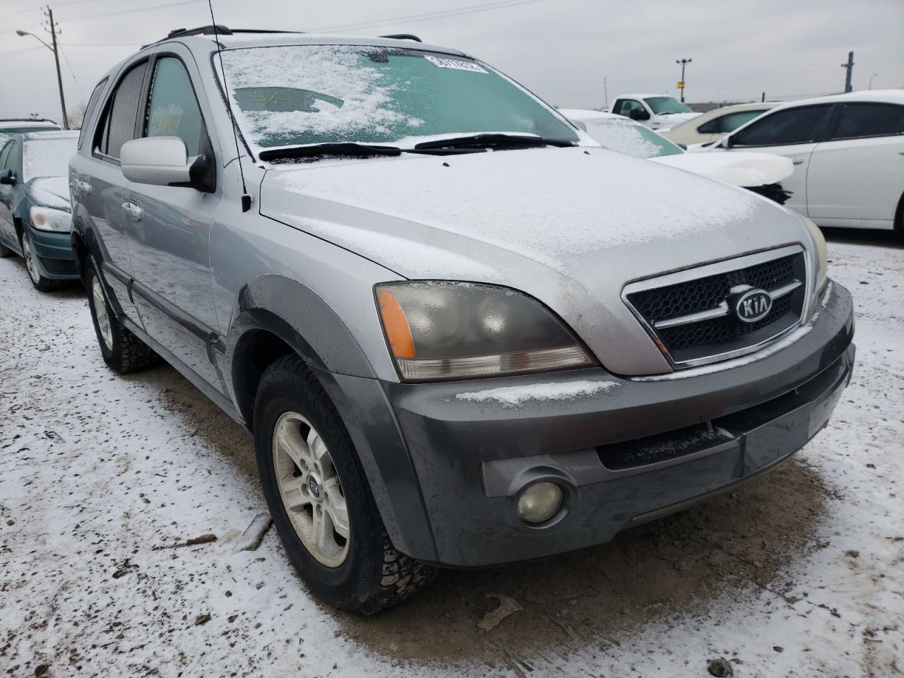 KIA SORENTO EX 2005 with VIN KNDJC733455457690 - Photo from auction