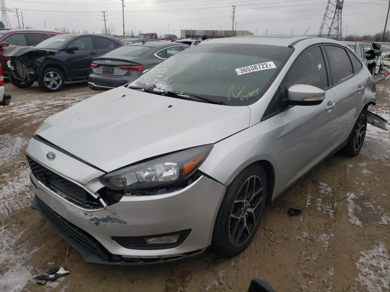 Photo 2 from auction – 2018 FORD FOCUS SEL with VIN 1FADP3H27JL239068