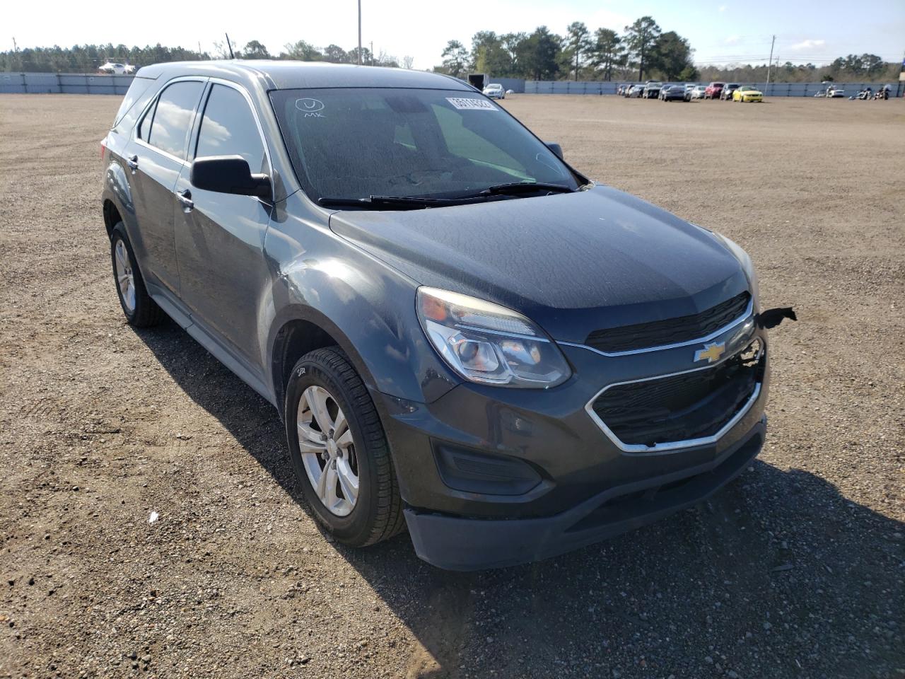 CHEVROLET EQUINOX LS 2017 with VIN 2GNALBEK2H1604819 - Photo from auction