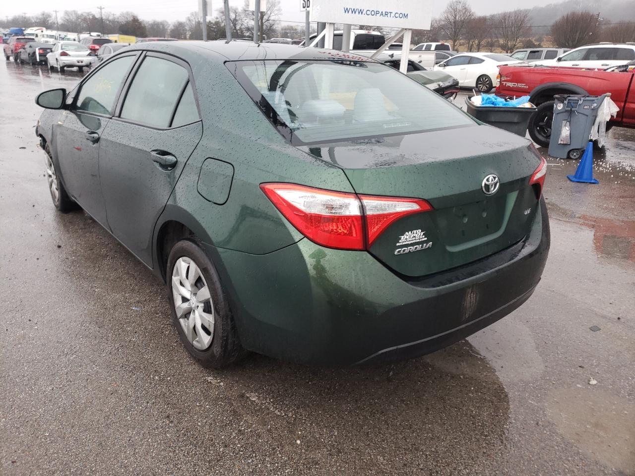 Photo 3 from auction – 2014 TOYOTA COROLLA L with VIN 2T1BURHE3EC090095