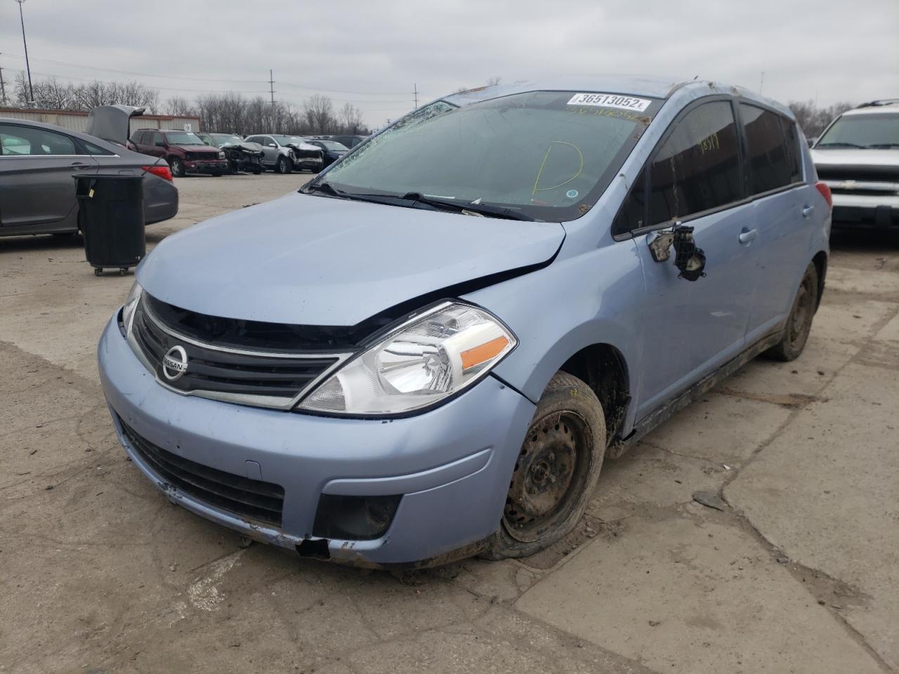 Photo 2 from auction – 2009 NISSAN VERSA S with VIN 3N1BC13E49L480463