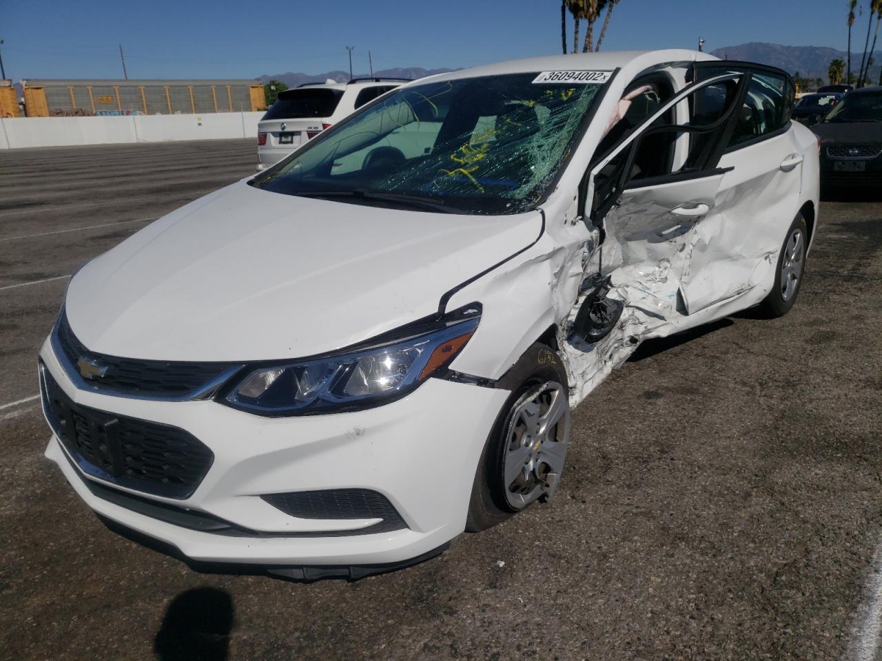 Photo 2 from auction – 2018 CHEVROLET CRUZE LS with VIN 1G1BC5SM3J7218982