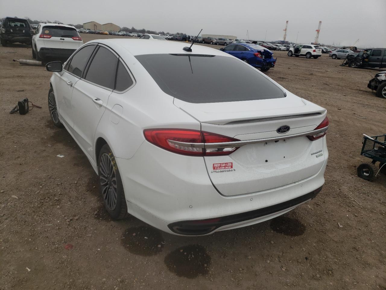 Photo 3 from auction – 2017 FORD FUSION TIT with VIN 3FA6P0K93HR132723