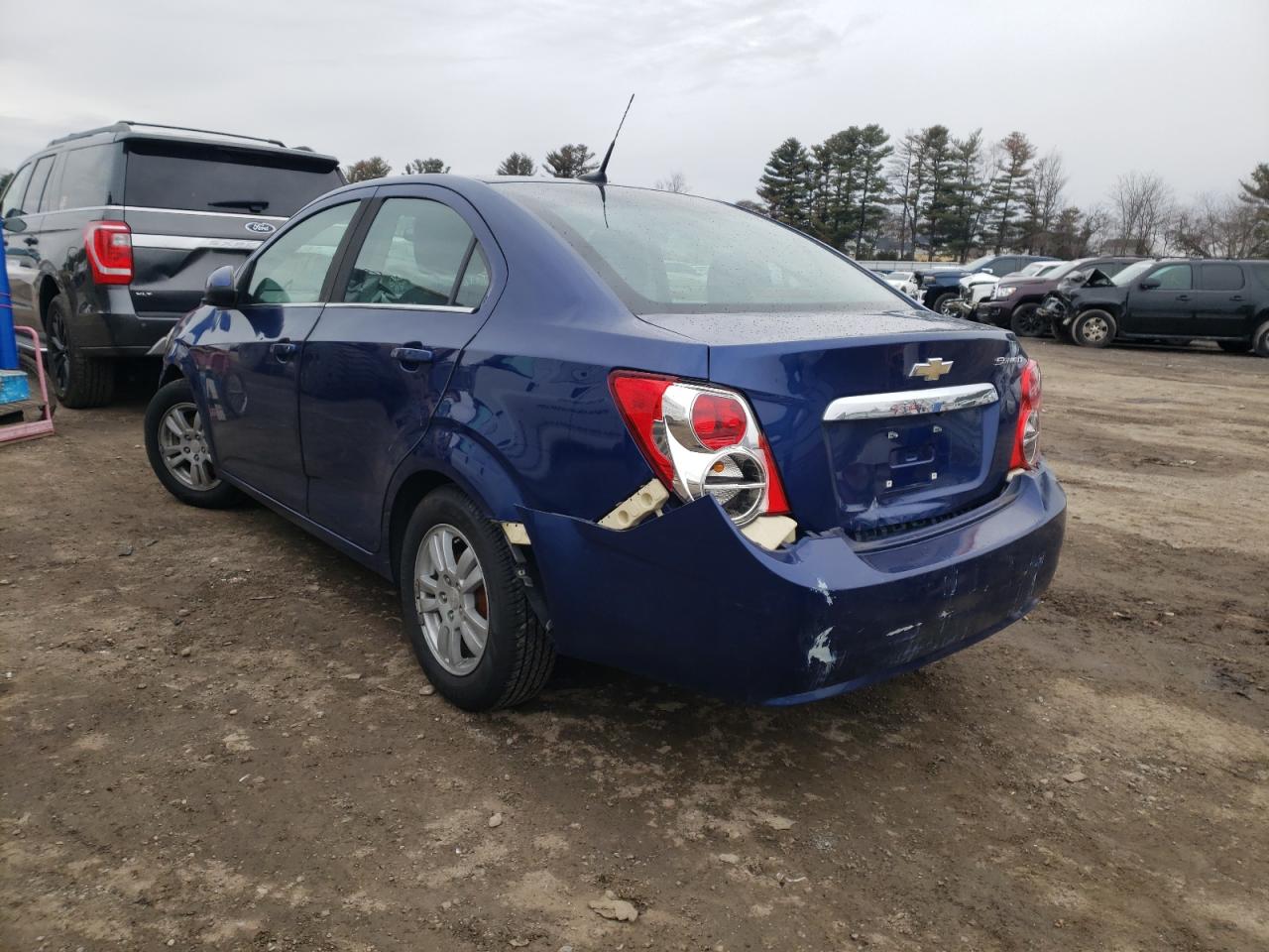 Photo 3 from auction – 2014 CHEVROLET SONIC LT with VIN 1G1JC5SH3E4119228