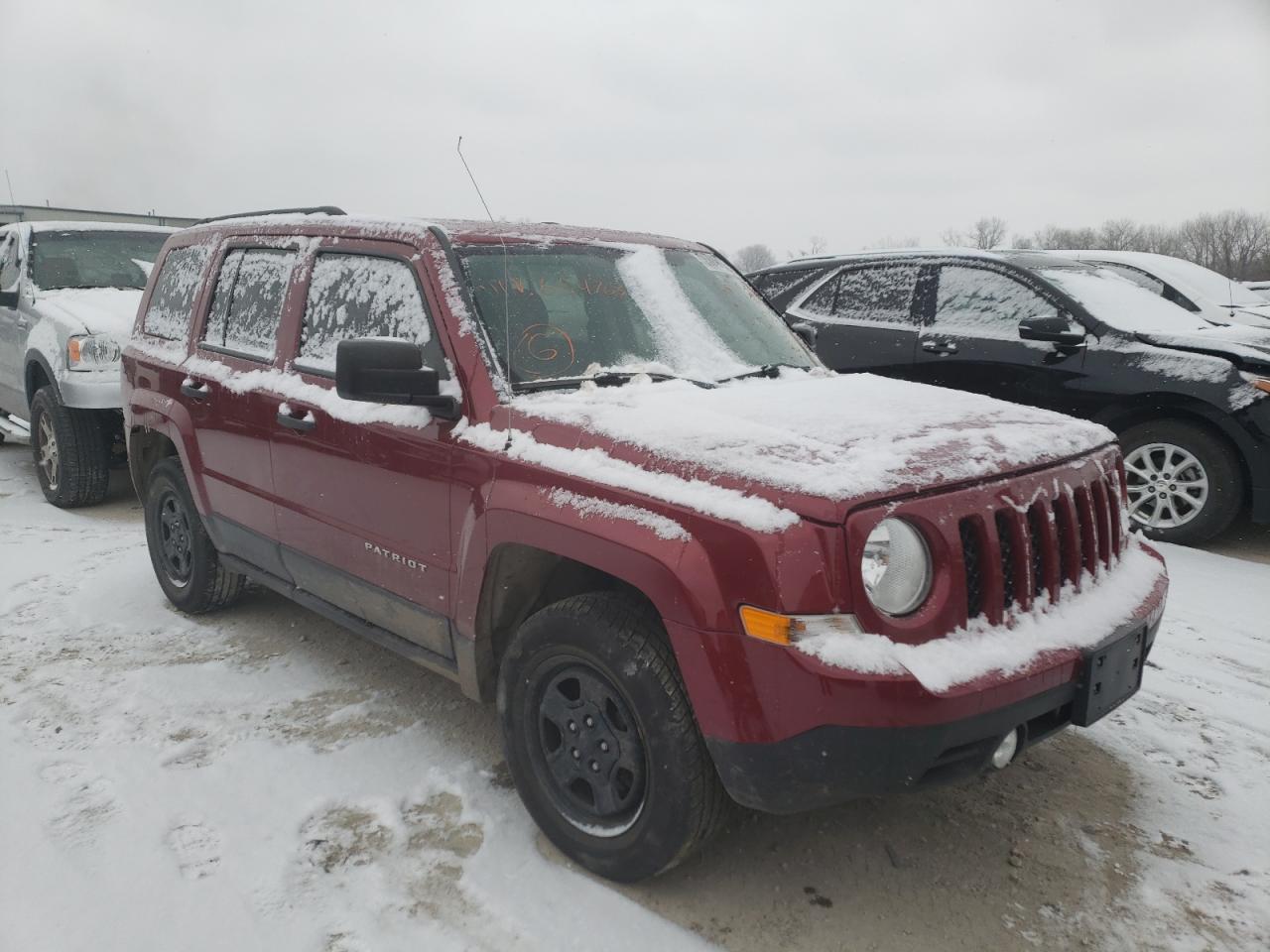 JEEP PATRIOT SP 2016 with VIN 1C4NJRBB9GD654763 - Photo from auction