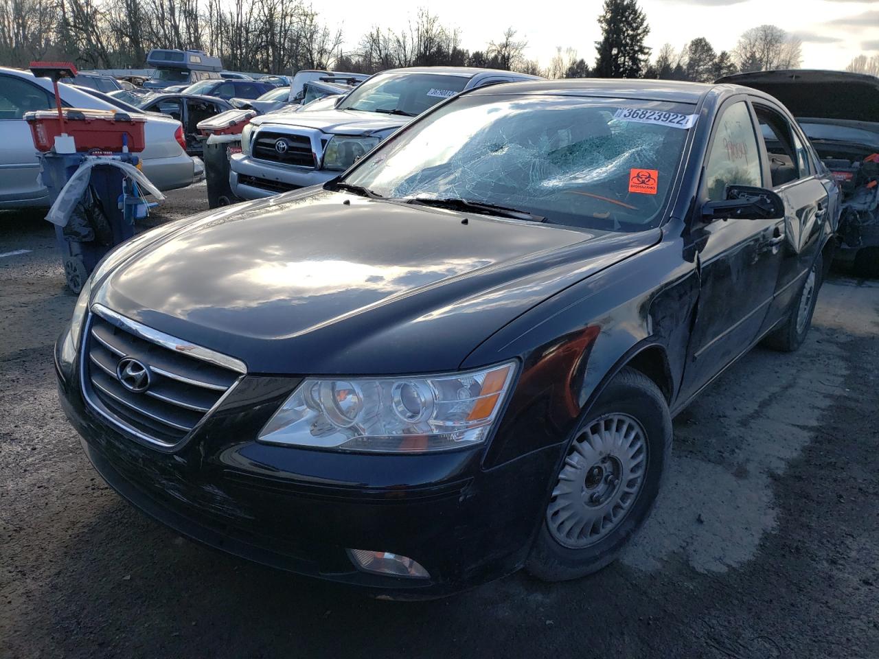 Photo 2 from auction – 2009 HYUNDAI SONATA SE with VIN 5NPEU46C79H493596