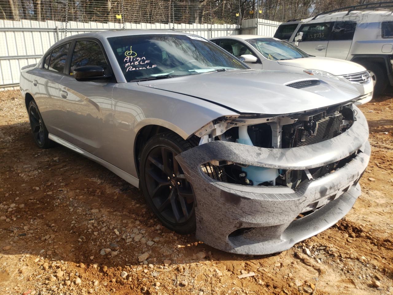 DODGE CHARGER GT 2021 with VIN 2C3CDXHG9MH532011 - Photo from auction