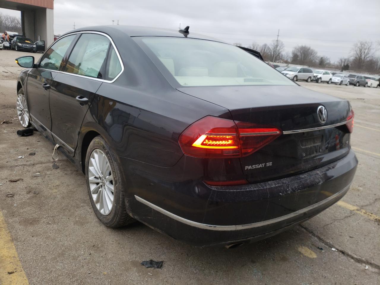 Photo 3 from auction – 2017 VOLKSWAGEN PASSAT SE with VIN 1VWBT7A37HC007987