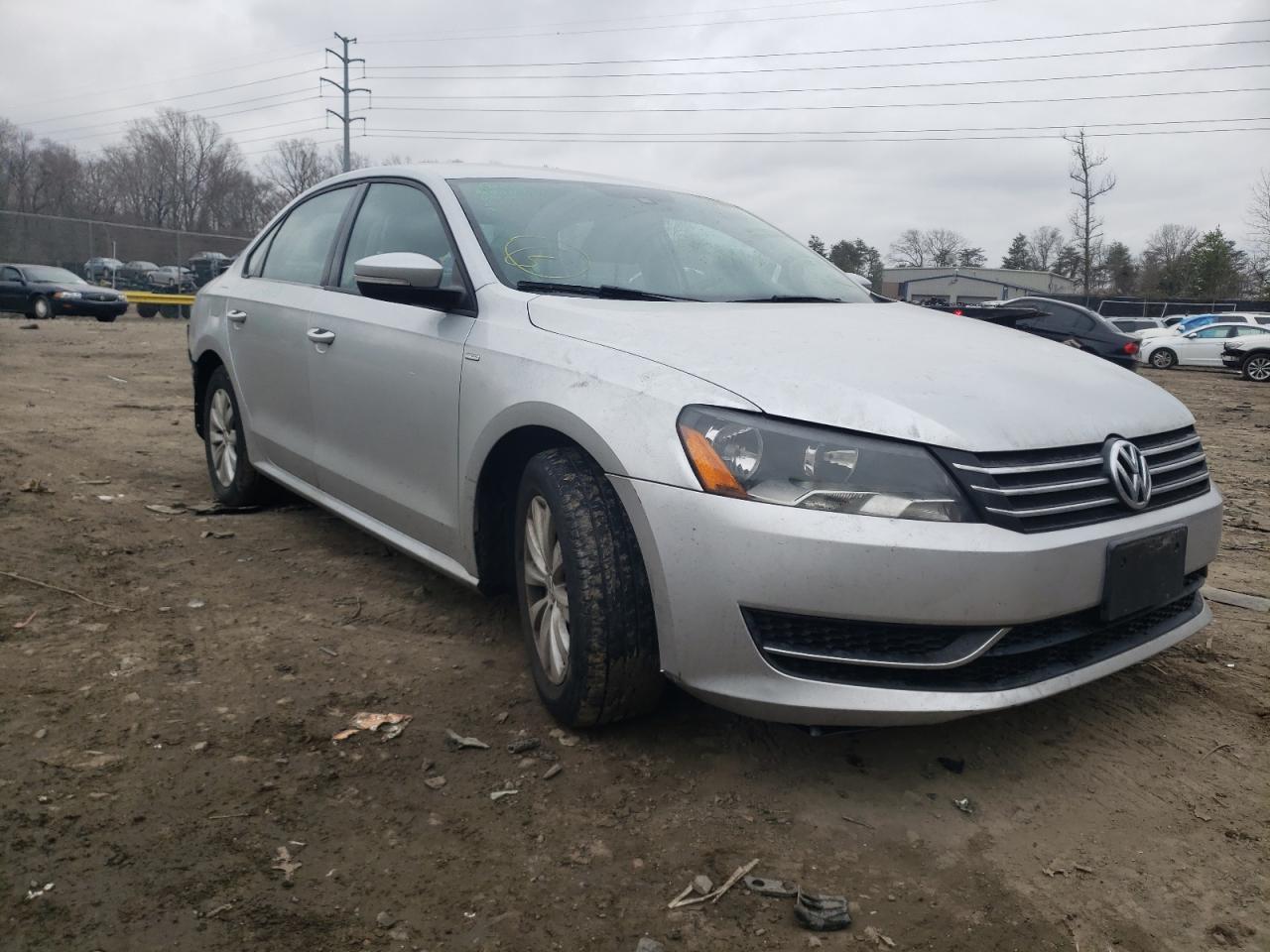 Photo 1 from auction – 2015 VOLKSWAGEN PASSAT S with VIN 1VWAT7A39FC075748