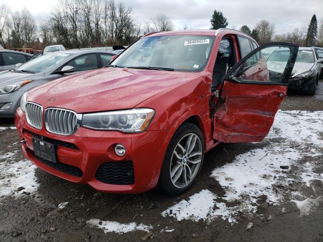 Photo 2 from auction – 2016 BMW X3 XDRIVE2 with VIN 5UXWY3C59G0F84325