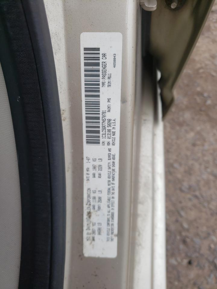 Photo 10 from auction – 2007 CHRYSLER SEBRING with VIN 1C3LC56R77N570781