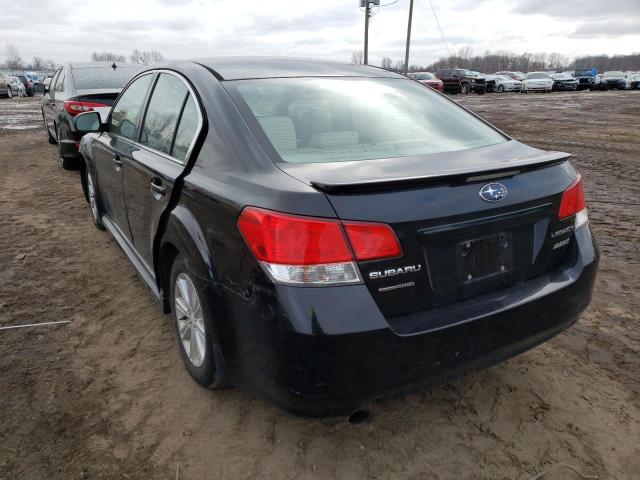 Photo 3 from auction – 2011 SUBARU LEGACY 2.5 with VIN 4S3BMBG64B3254198