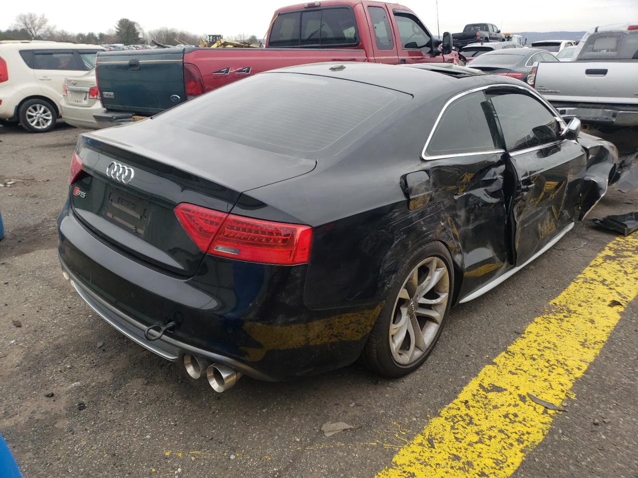 Photo 4 from auction – 2013 AUDI S5 PREMIUM with VIN WAUCGAFR4DA022472