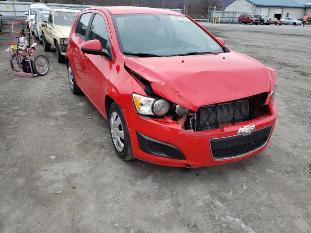 CHEVROLET SONIC LS 2015 with VIN 1G1JA6SH5F4196356 - Photo from auction