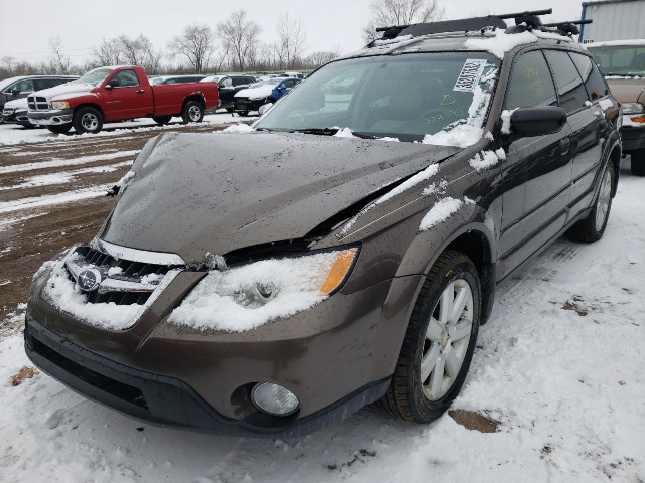 Photo 2 from auction – 2008 SUBARU OUTBACK 2. with VIN 4S4BP61C587324379
