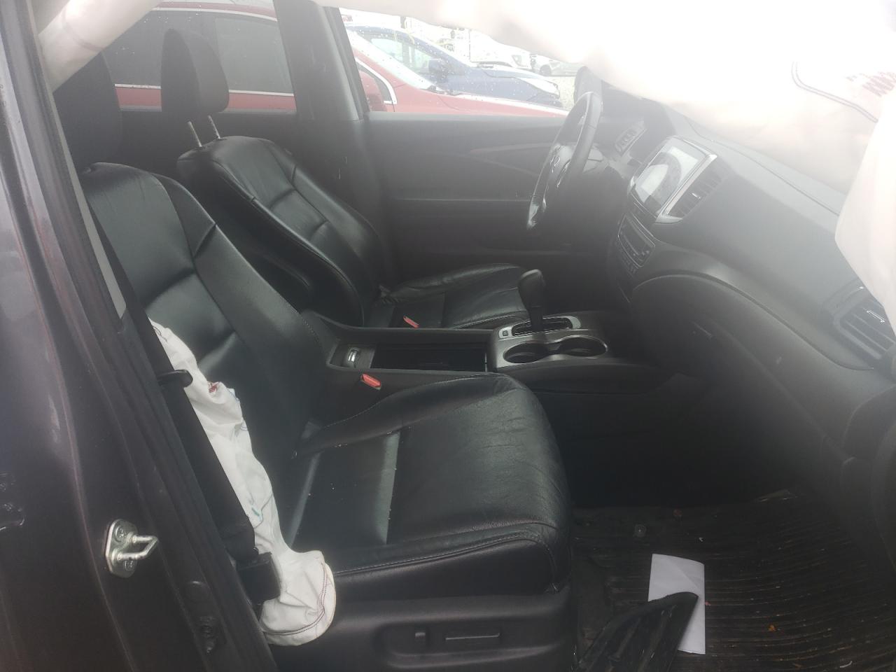 Photo 5 from auction – 2016 HONDA PILOT EXL with VIN 5FNYF5H55GB024871