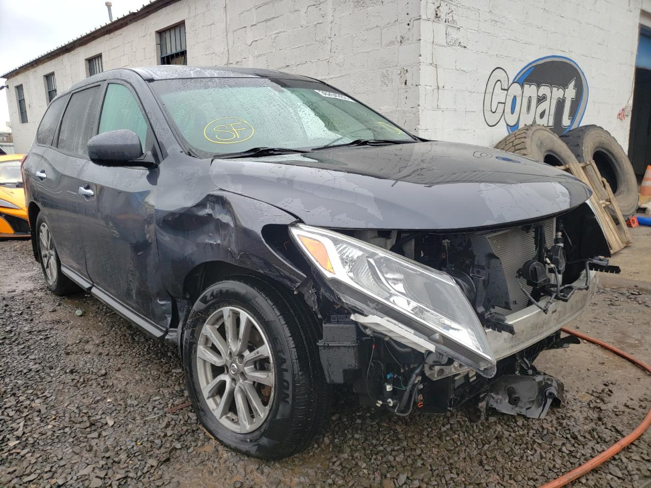 NISSAN PATHFINDER 2014 with VIN 5N1AR2MMXEC709975 - Photo from auction